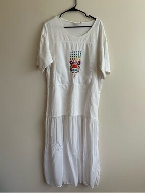 Johnny Was Tribal T-Shirt Dress